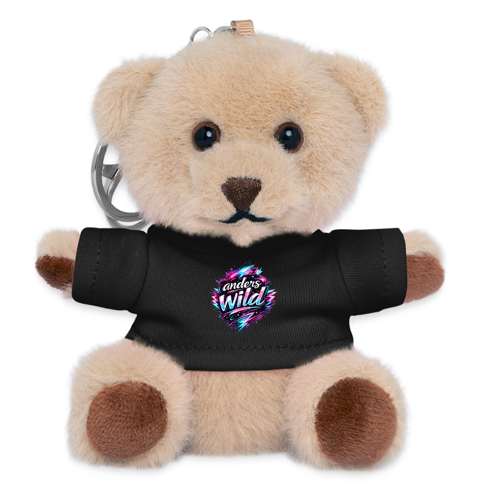 Teddy Schlüsselanhänger - Schwarz