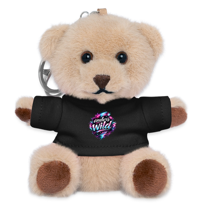 Teddy Schlüsselanhänger - Schwarz