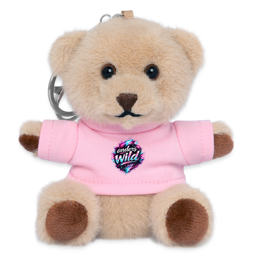 Teddy Schlüsselanhänger - Rosa