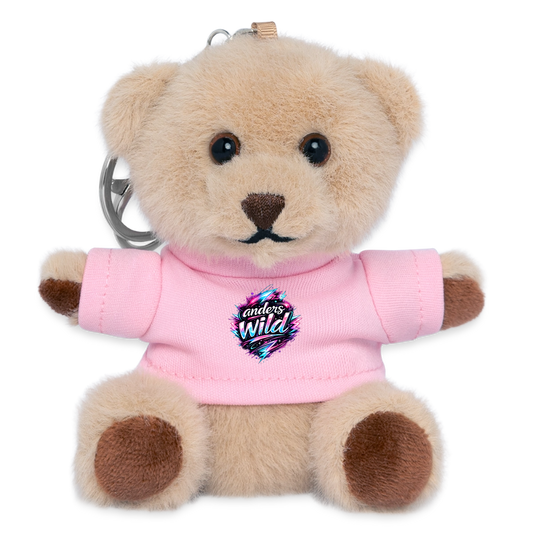 Teddy Schlüsselanhänger - Rosa