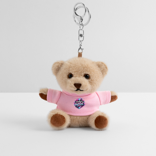 Teddy Schlüsselanhänger - Rosa